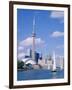 The C.N.Tower and the Toronto Skyline, Ontario, Canada-Roy Rainford-Framed Photographic Print