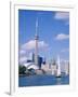 The C.N.Tower and the Toronto Skyline, Ontario, Canada-Roy Rainford-Framed Photographic Print