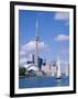 The C.N.Tower and the Toronto Skyline, Ontario, Canada-Roy Rainford-Framed Photographic Print