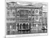 The Ca' D'Oro, Venice, Italy, C19th Century-null-Mounted Giclee Print