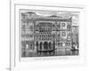 The Ca' D'Oro, Venice, Italy, C19th Century-null-Framed Giclee Print