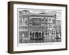 The Ca' D'Oro, Venice, Italy, C19th Century-null-Framed Giclee Print