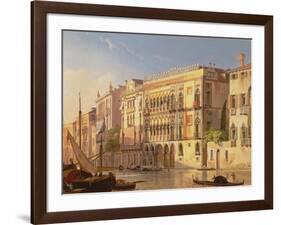 The Ca' D'Oro, Venice-Friedrich Nerly-Framed Giclee Print