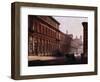 The Ca' Grande in the Via Festa del Perdona, with S. Nazaro Maggiore Milan Behind-Luigi Premazzi-Framed Giclee Print