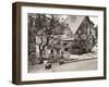 The Cabaret Du Lapin Agile, Rue Des Saules, Montmartre, 1900-null-Framed Giclee Print