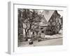 The Cabaret Du Lapin Agile, Rue Des Saules, Montmartre, 1900-null-Framed Giclee Print