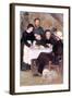 The Cabaret of Mm Antony-Pierre-Auguste Renoir-Framed Art Print