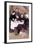 The Cabaret of Mm Antony-Pierre-Auguste Renoir-Framed Art Print