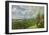 The Cabbage Garden Near Pontoise, 1878-Camille Pissarro-Framed Giclee Print