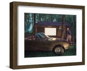 The Cabin, 2006-Aris Kalaizis-Framed Giclee Print