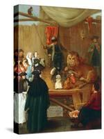 The Cabin of Lion-Pietro Longhi-Stretched Canvas