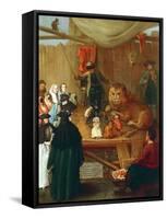 The Cabin of Lion-Pietro Longhi-Framed Stretched Canvas