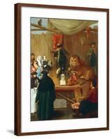 The Cabin of Lion-Pietro Longhi-Framed Giclee Print