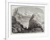 The Cabin on the Grands Mulets, Mont Blanc-null-Framed Giclee Print