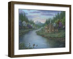 The Cabin-Robert Wavra-Framed Giclee Print