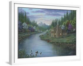 The Cabin-Robert Wavra-Framed Giclee Print