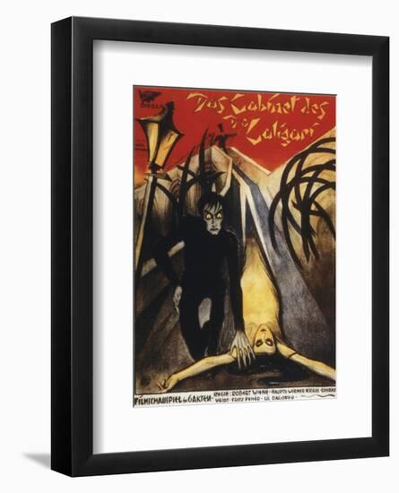 The Cabinet Of Dr. Calagari - 1920-null-Framed Giclee Print