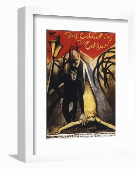 The Cabinet Of Dr. Calagari - 1920-null-Framed Giclee Print