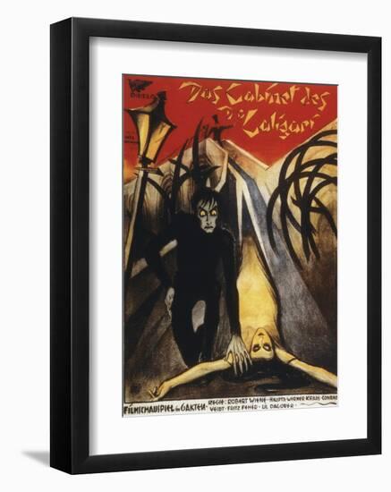 The Cabinet Of Dr. Calagari - 1920-null-Framed Giclee Print