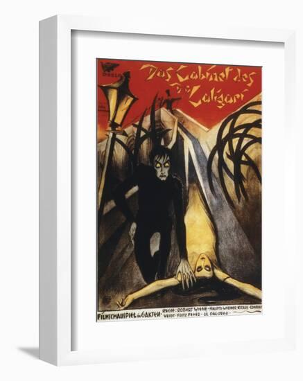 The Cabinet Of Dr. Calagari - 1920-null-Framed Giclee Print