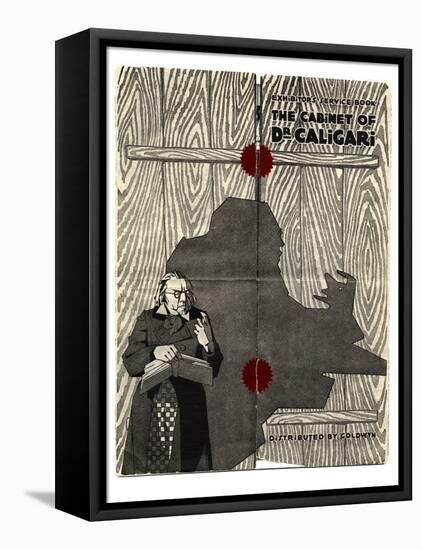 The Cabinet of Dr. Caligari, 1919-null-Framed Stretched Canvas