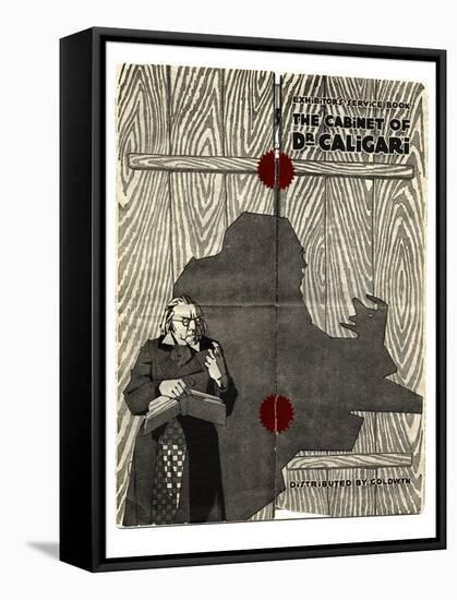 The Cabinet of Dr. Caligari, 1919-null-Framed Stretched Canvas