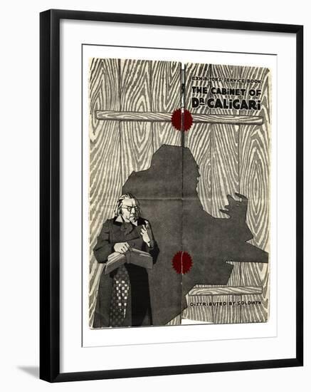 The Cabinet of Dr. Caligari, 1919-null-Framed Art Print