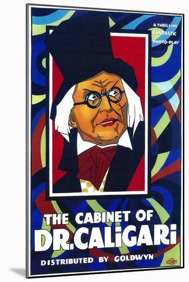 The Cabinet of Dr. Caligari, 1919-null-Mounted Art Print