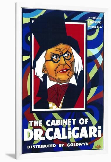 The Cabinet of Dr. Caligari, 1919-null-Framed Art Print