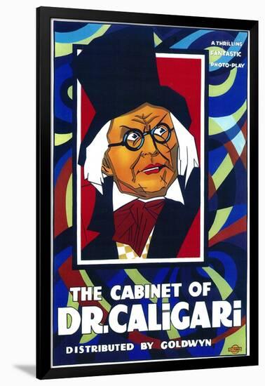 The Cabinet of Dr. Caligari, 1919-null-Framed Art Print