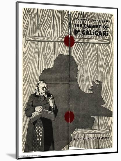 The Cabinet of Dr. Caligari, 1919-null-Mounted Art Print