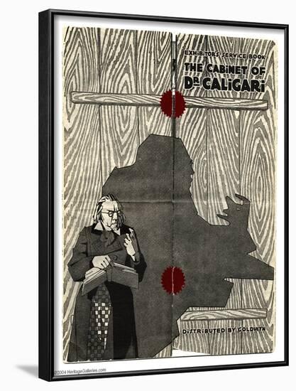 The Cabinet of Dr. Caligari, 1919-null-Framed Art Print