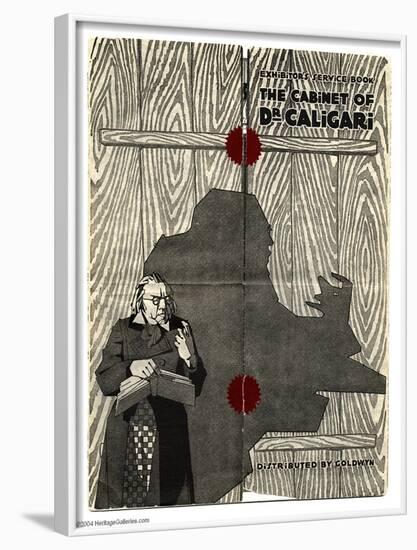 The Cabinet of Dr. Caligari, 1919-null-Framed Art Print