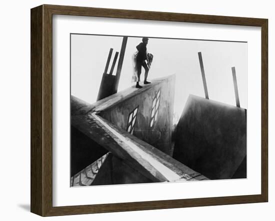 The Cabinet of Dr. Caligari, 1920-null-Framed Photographic Print