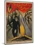 The Cabinet of Dr. Caligari, Italian Movie Poster, 1919-null-Mounted Art Print