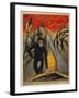 The Cabinet of Dr. Caligari, Italian Movie Poster, 1919-null-Framed Art Print