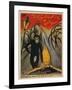 The Cabinet of Dr. Caligari, Italian Movie Poster, 1919-null-Framed Premium Giclee Print