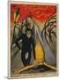 The Cabinet of Dr. Caligari, Italian Movie Poster, 1919-null-Mounted Premium Giclee Print