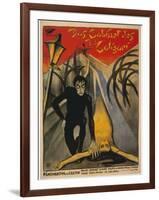 The Cabinet of Dr. Caligari, Italian Movie Poster, 1919-null-Framed Art Print