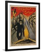 The Cabinet of Dr. Caligari, Italian Movie Poster, 1919-null-Framed Art Print