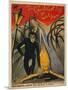 The Cabinet of Dr. Caligari, Italian Movie Poster, 1919-null-Mounted Art Print