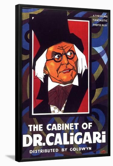 The Cabinet of Dr Caligari Movie Werner Krauss Conrad Veidt Poster Print-null-Framed Poster
