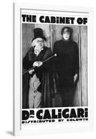 The Cabinet of Dr Caligari Movie Werner Krauss Poster Print-null-Framed Poster