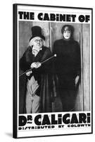 The Cabinet of Dr Caligari Movie Werner Krauss Poster Print-null-Framed Poster