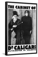 The Cabinet of Dr Caligari Movie Werner Krauss Poster Print-null-Framed Poster