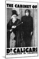 The Cabinet of Dr Caligari Movie Werner Krauss Poster Print-null-Mounted Poster