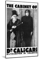 The Cabinet of Dr Caligari Movie Werner Krauss Poster Print-null-Mounted Poster