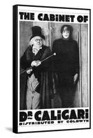 The Cabinet of Dr Caligari Movie Werner Krauss-null-Framed Stretched Canvas