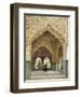 The Cabinet of the Infantas in the Room of the Two Sisters, the Alhambra, Granada, 1853-Leon Auguste Asselineau-Framed Giclee Print