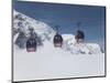 The Cable Car Between Italy and France Through the Mont Blanc Massif, Aiguille Du Midi, Chamonix, H-Angelo Cavalli-Mounted Photographic Print